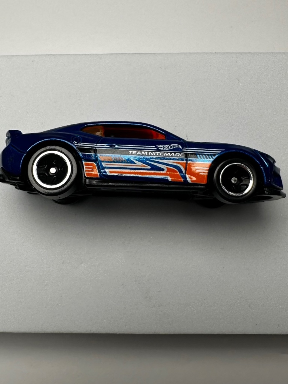 Hot Wheels 2017 Camaro ZL1 Team Nitemare Blue HW Drift - Picture 2 of 7